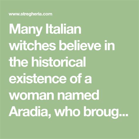 Italian witch name